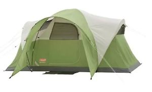 Coleman Montana 12' x 7' Modified Dome Tent Sleeps 6 Person Weathertec System