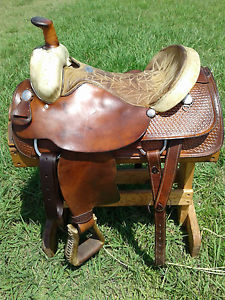 17" Simco Roping Saddle (Made in Texas)