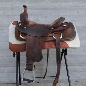 Billy Cook Cutting Saddle 15.5 inch