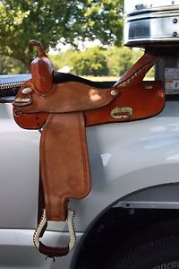 Tex Tan Barrel Saddle