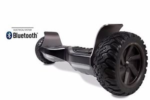 Safe 2 Wheel Electric Motorized Scooter Skateboard Bluetooth Hummer board  UL 9"