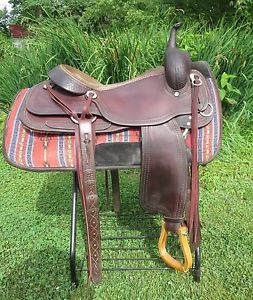 16"  Murphy Cutting Saddle
